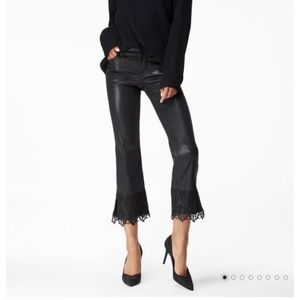 J Brand Selena Black Out Mid-rise Crop / Size 25